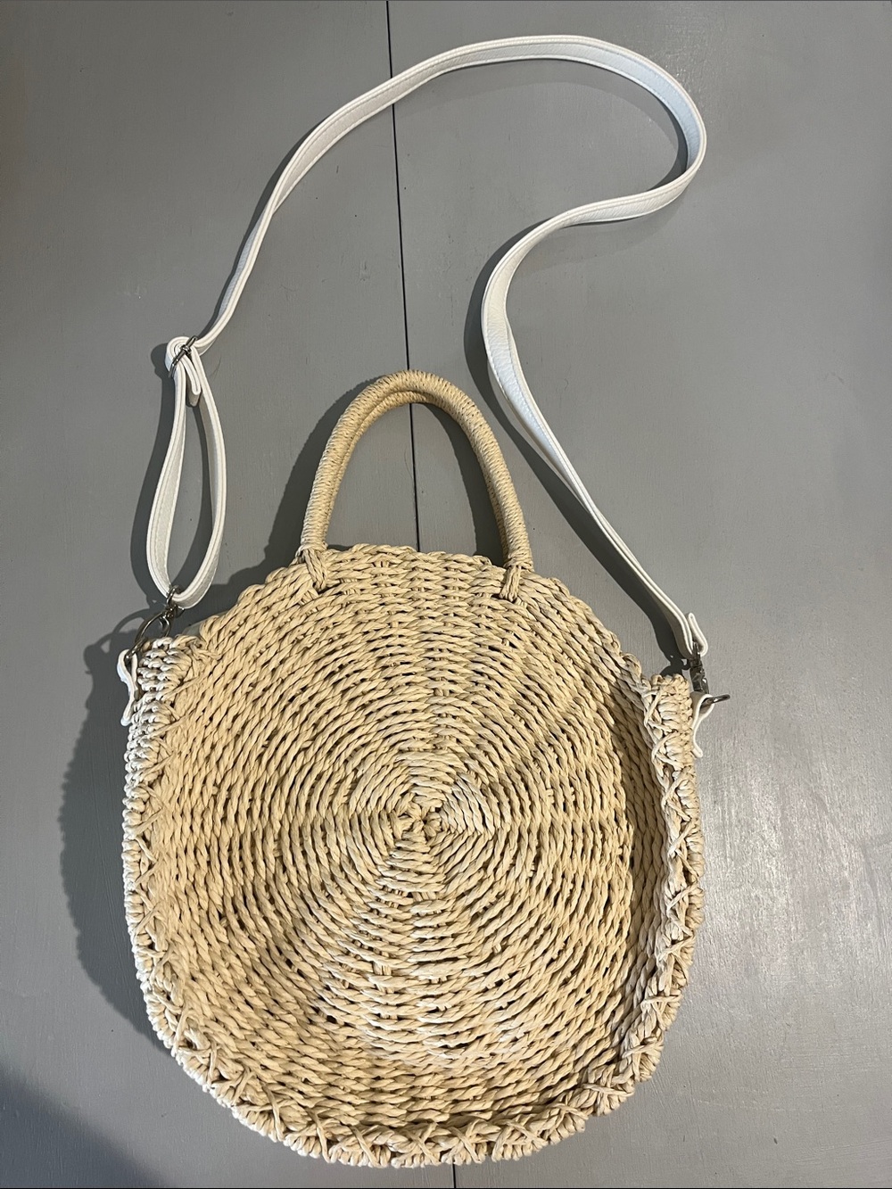 Woven Straw Bag